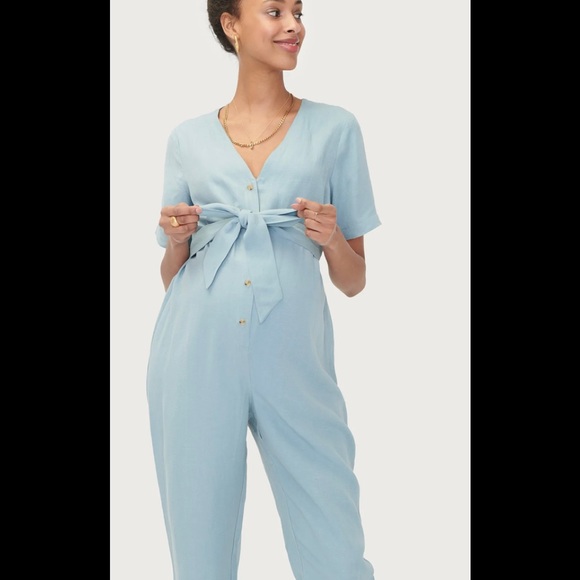 HATCH  Noelle jumpsuit cream - Picture 1 of 5